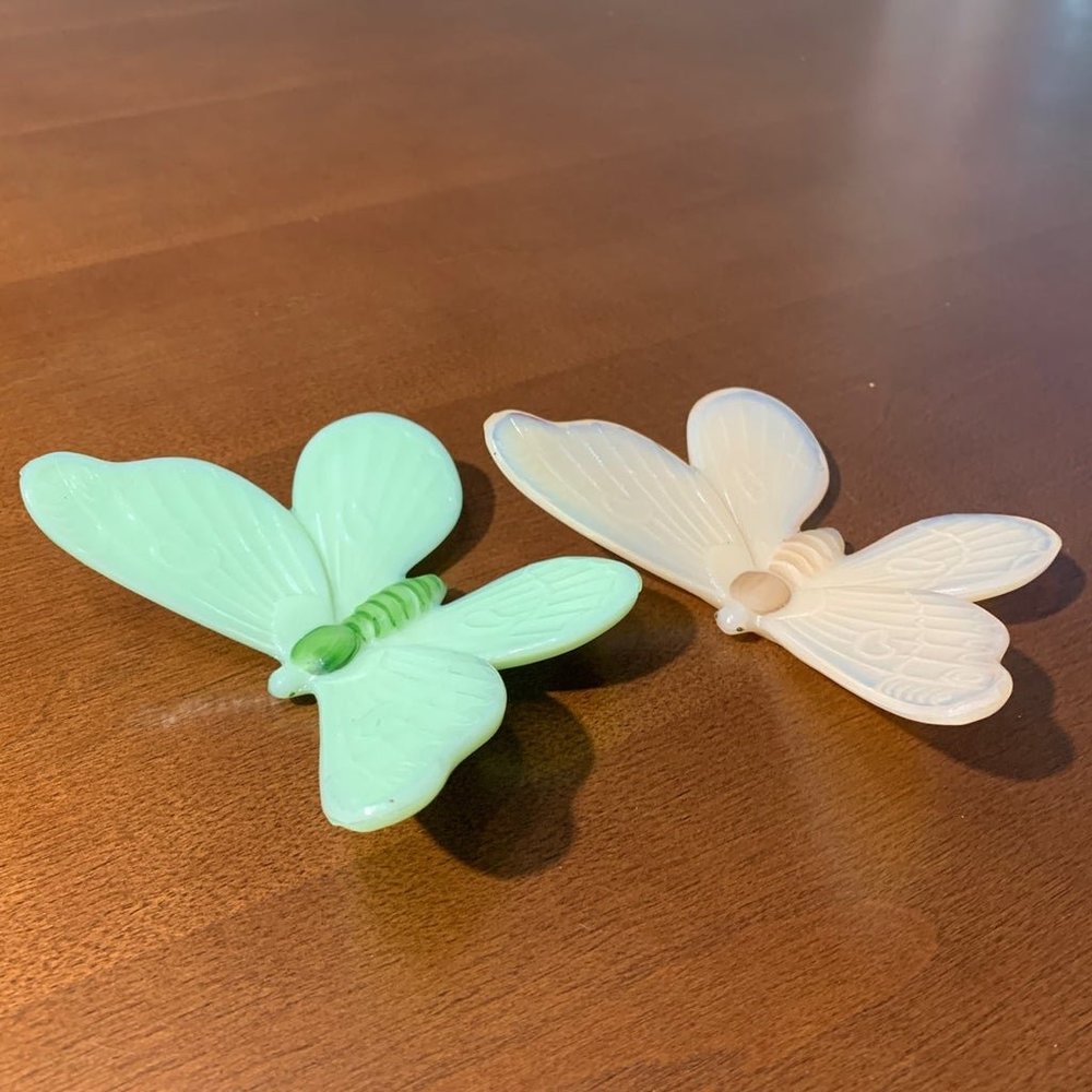 Westmoreland Glass Butterflies